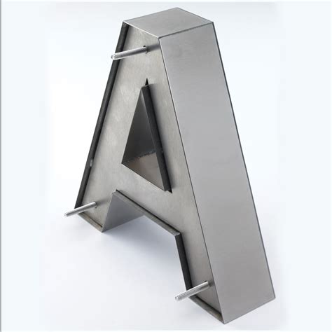 fabricated metal letters wholesale|steel signage letters.